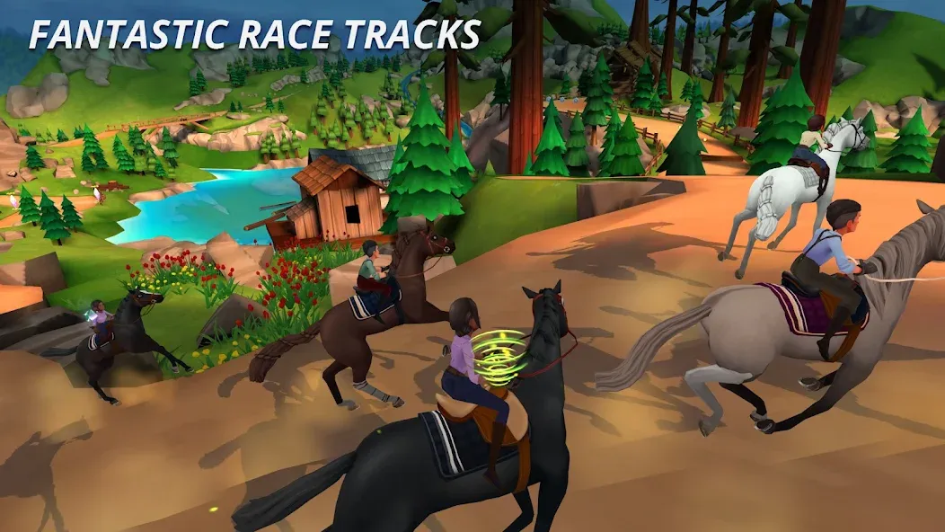 Wildshade: Fantasy Horse Races (Уайлдшейд) [MOD: Разблокировано] - Скриншот 1