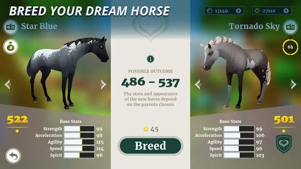 Wildshade: Fantasy Horse Races (Уайлдшейд) [MOD: Разблокировано] - Скриншот 2