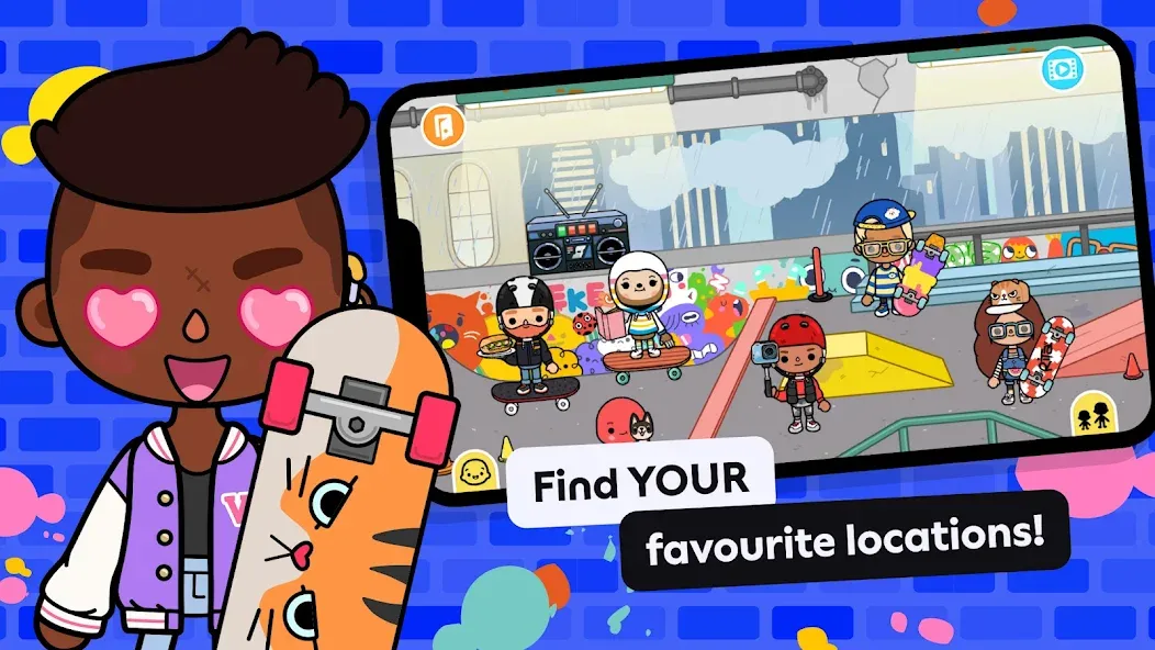 Toca Boca World (Тока Лайф Ворлд) [MOD: Мод Меню/Взлом] - Скриншот 3