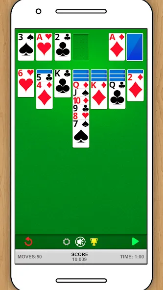 SOLITAIRE CLASSIC CARD GAME [MOD: Бесконечные деньги] - Скриншот 4