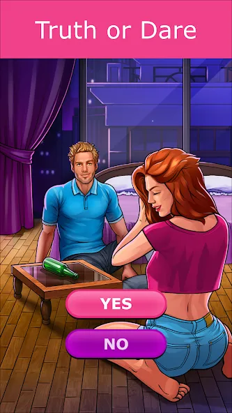Kiss Kiss: Spin the Bottle [MOD: Мод Меню/Взлом] - Скриншот 2
