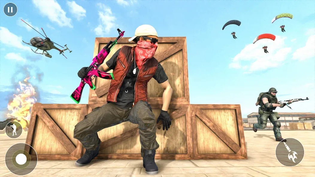 Battlegrounds Fire Squad War [MOD: Premium/Unlocked] - Скриншот 1