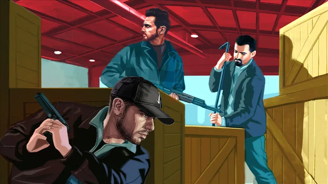 City Grand Gangster Crime (Сити Гранд Гангстер Крайм) [MOD: Бесконечные деньги] - Скриншот 1
