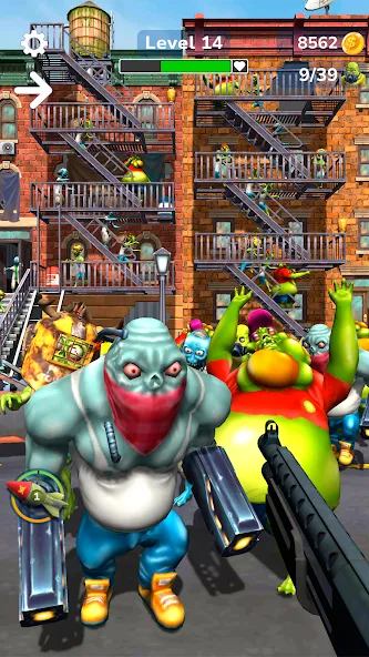 Tower Gunner: Zombie Shooter (Тауэр Ганнер) [MOD: Все разблокировано] - Скриншот 1