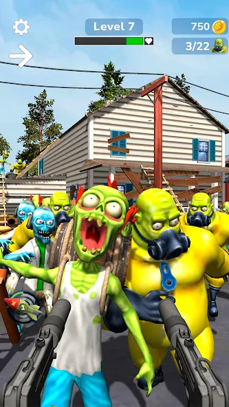Tower Gunner: Zombie Shooter (Тауэр Ганнер) [MOD: Все разблокировано] - Скриншот 2
