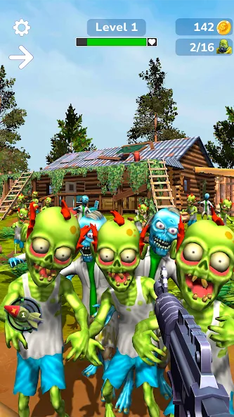 Tower Gunner: Zombie Shooter (Тауэр Ганнер) [MOD: Все разблокировано] - Скриншот 5