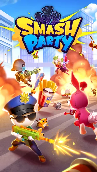 Smash Party — Hero Action Game (Смэш Пати) [MOD: Много монет/Энергии] - Скриншот 1