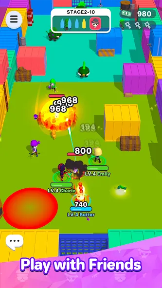 Smash Party — Hero Action Game (Смэш Пати) [MOD: Много монет/Энергии] - Скриншот 4