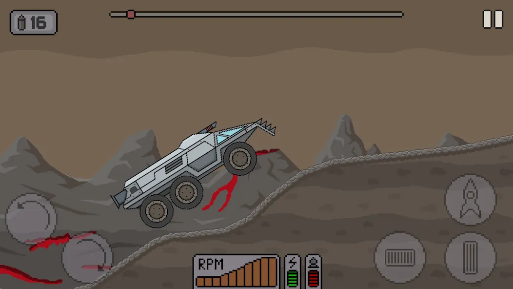 Death Rover: Space Zombie Race (Дэт Ровер) [MOD: Много монет/Энергии] - Скриншот 5