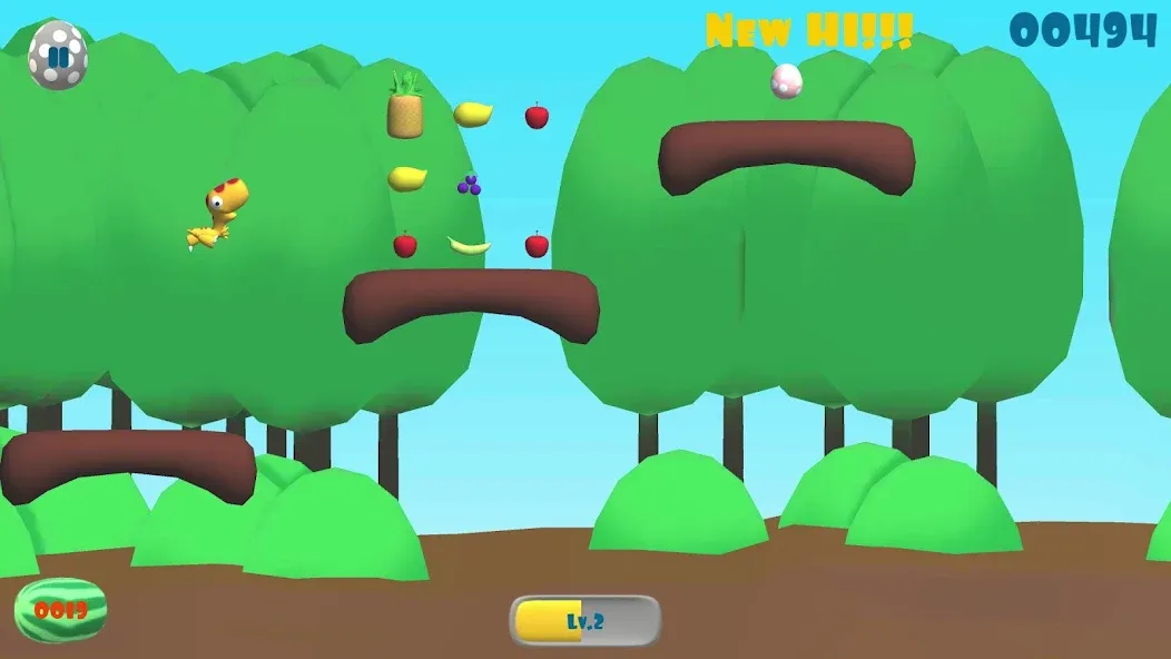Dinosaur Run (Динозавр Ран) [MOD: Все разблокировано] - Скриншот 2