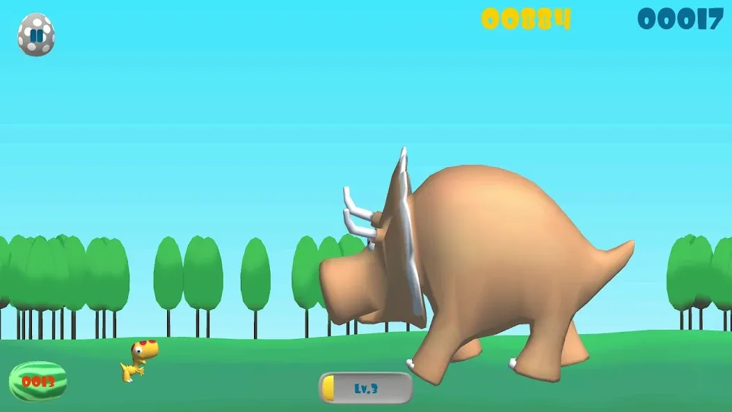 Dinosaur Run (Динозавр Ран) [MOD: Все разблокировано] - Скриншот 3