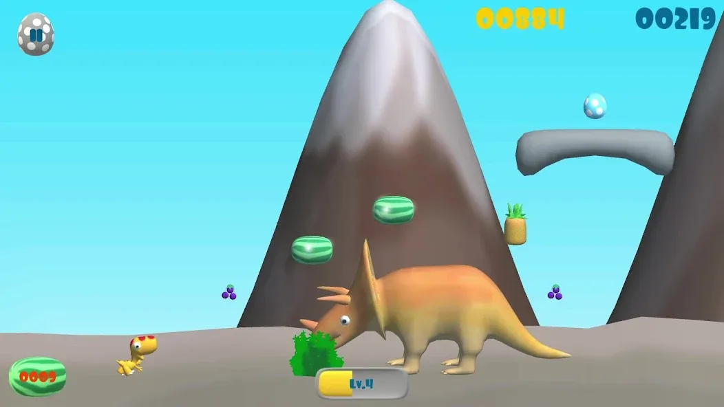 Dinosaur Run (Динозавр Ран) [MOD: Все разблокировано] - Скриншот 4