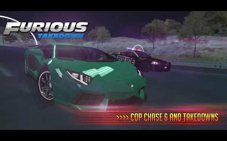 Furious: Takedown Racing (Фьюриъс) [MOD: Mega Mod/Меню] - Скриншот 3