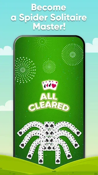 Spider Solitaire (Спайдер Солитер) [MOD: Разблокировано] - Скриншот 5