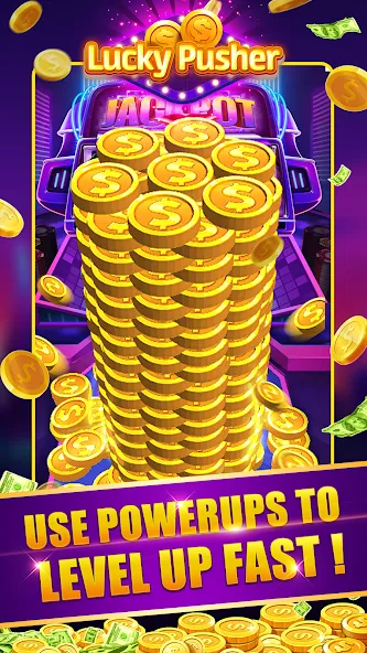 Lucky Cash Pusher Coin Games (Лаки Кэш Пушер Коин Геймс) [MOD: Меню/Много денег] - Скриншот 5