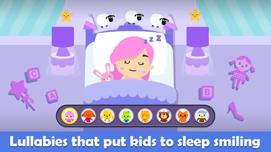 Baby Piano Kids Music Games [MOD: Бесконечные деньги] - Скриншот 5