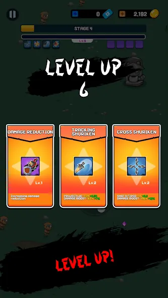 NINJA SURVIVOR.io [MOD: Меню/Много денег] - Скриншот 4