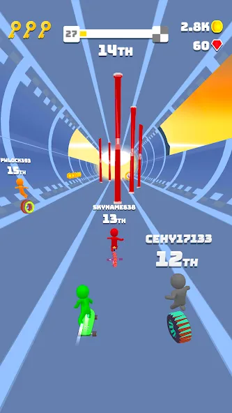 Turbo Stars — Rival Racing (Турбо Старс) [MOD: Меню/Много денег] - Скриншот 5