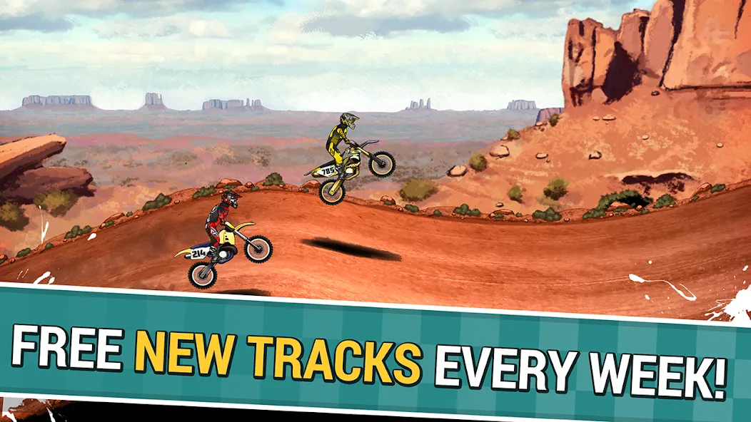Mad Skills Motocross 2 (Мад Скилс Мотокросс 2) [MOD: Разблокировано] - Скриншот 5