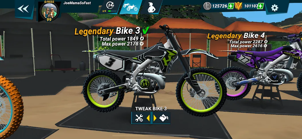 Mad Skills Motocross 3 (Мэд Скиллз Мотокросс 3) [MOD: Бесконечные деньги] - Скриншот 5