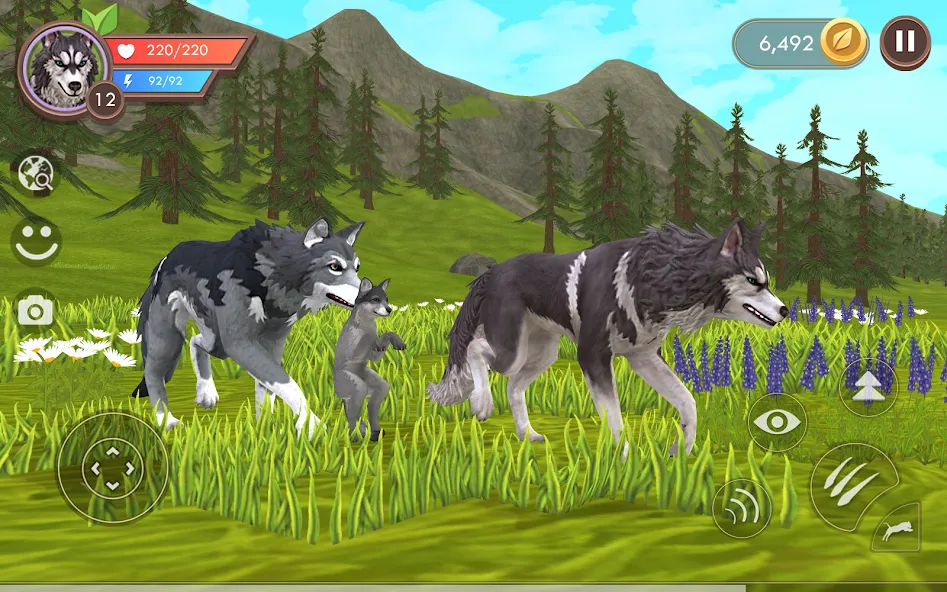 WildCraft: Animal Sim Online (Уайлдкрафт) [MOD: Premium/Unlocked] - Скриншот 1