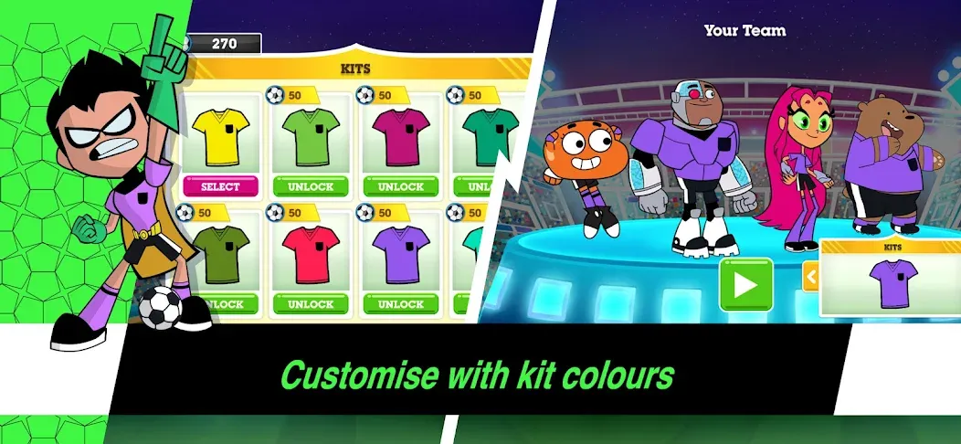 Toon Cup — Football Game [MOD: Все разблокировано] - Скриншот 4