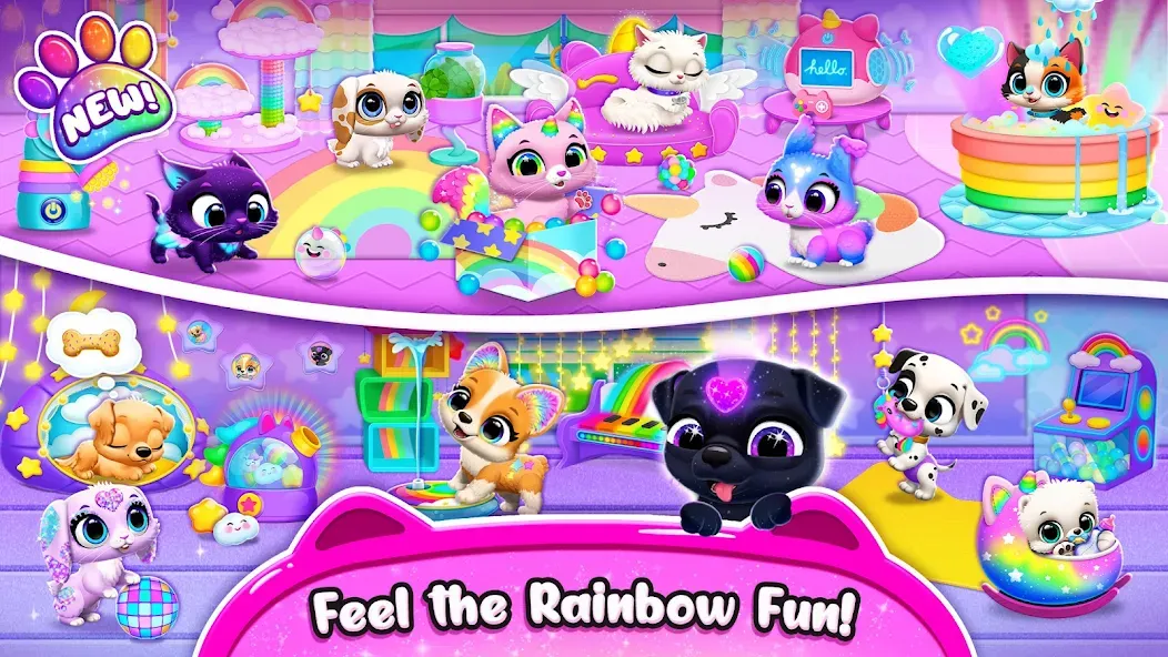 Floof — My Pet House (Флооф) [MOD: Все разблокировано] - Скриншот 2