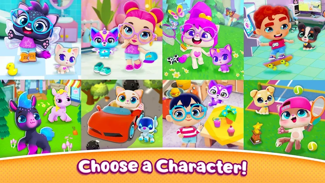 Pocket Town — Animal World [MOD: Меню/Много денег] - Скриншот 2