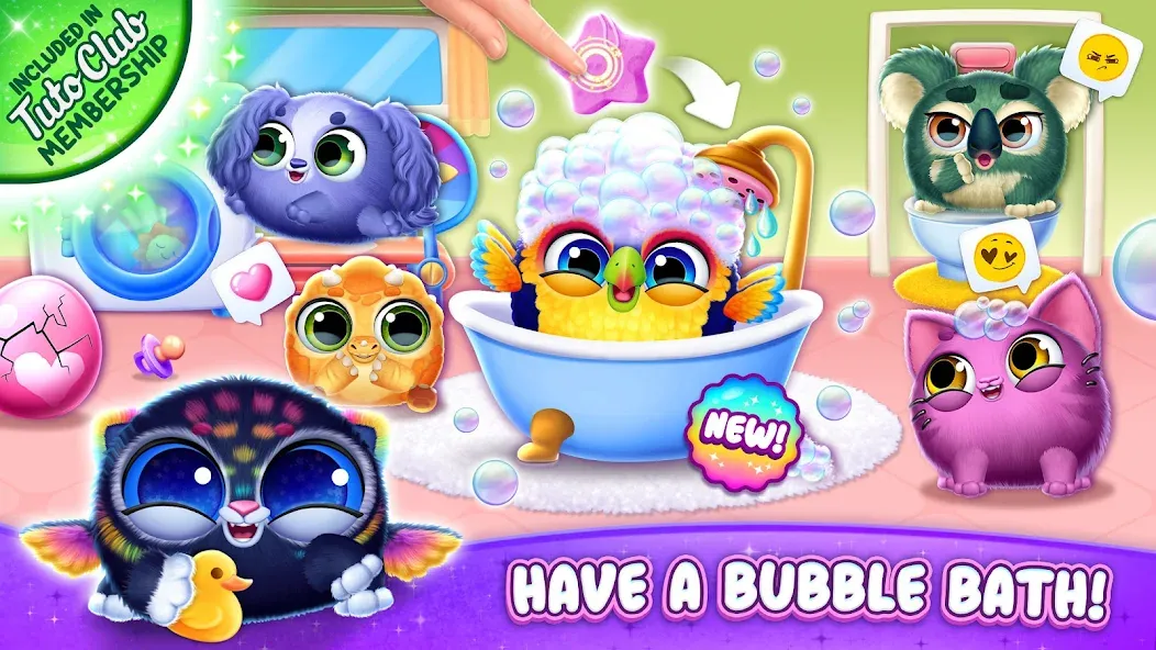 Smolsies 2 — Cute Pet Stories (Смолсис 2) [MOD: Много монет/Энергии] - Скриншот 1