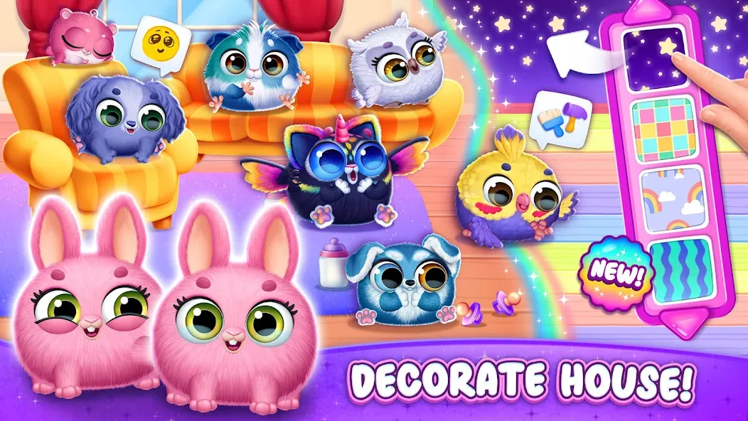 Smolsies 2 — Cute Pet Stories (Смолсис 2) [MOD: Много монет/Энергии] - Скриншот 3
