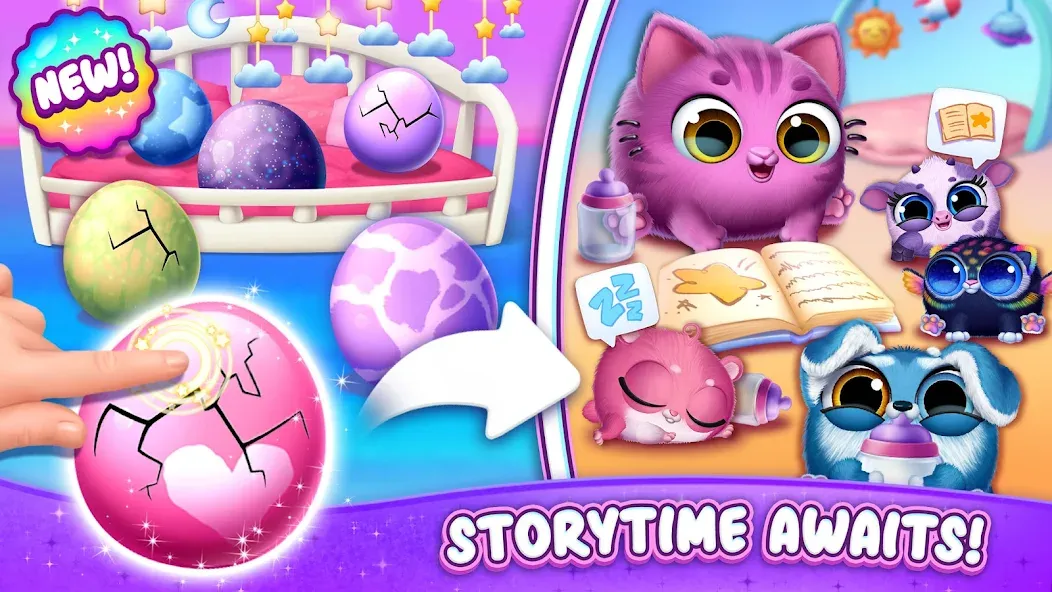 Smolsies 2 — Cute Pet Stories (Смолсис 2) [MOD: Много монет/Энергии] - Скриншот 4