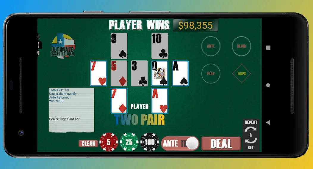 Texas Ultimate Holdem (Техасский Ультимейт Холдем) [MOD: Premium/Unlocked] - Скриншот 1