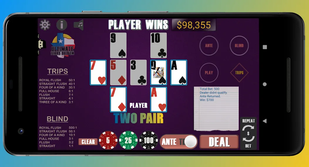 Texas Ultimate Holdem (Техасский Ультимейт Холдем) [MOD: Premium/Unlocked] - Скриншот 3