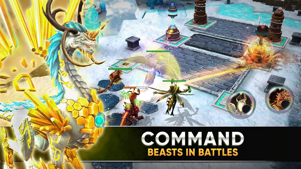 Clash of Beasts: Tower Defense (Клэш оф Бистс) [MOD: Мод Меню/Взлом] - Скриншот 2