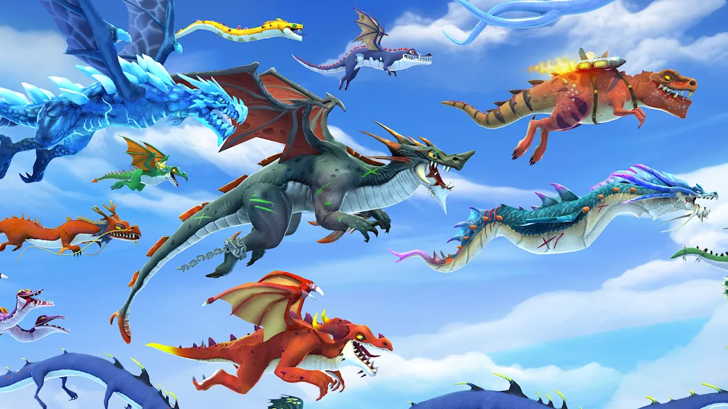 Hungry Dragon (Хангри Драгон) [MOD: Разблокировано] - Скриншот 3