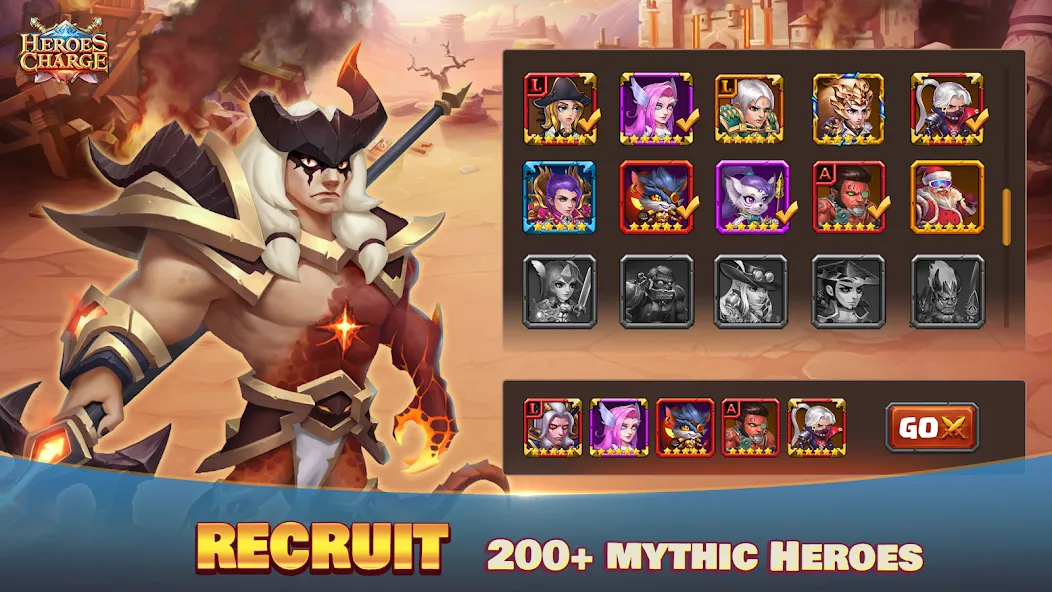 Heroes Charge (Хироес Чардж) [MOD: Разблокировано] - Скриншот 4