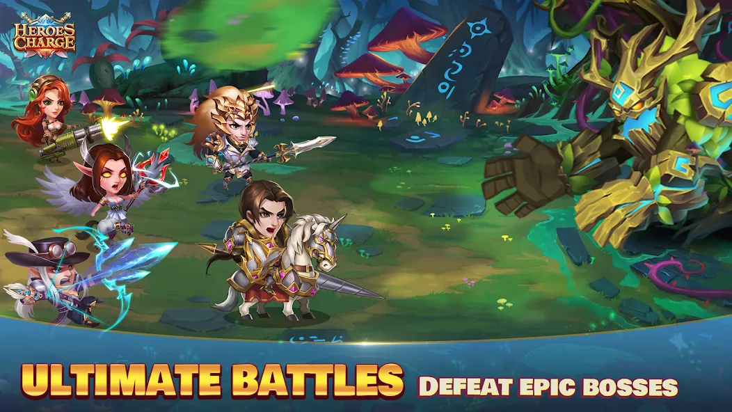 Heroes Charge (Хироес Чардж) [MOD: Разблокировано] - Скриншот 5