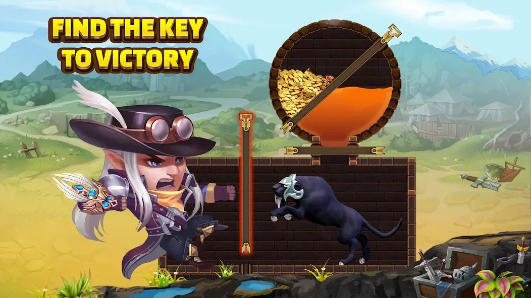 Heroes Charge HD (Хироуз Чардж ХД) [MOD: Premium/Unlocked] - Скриншот 1