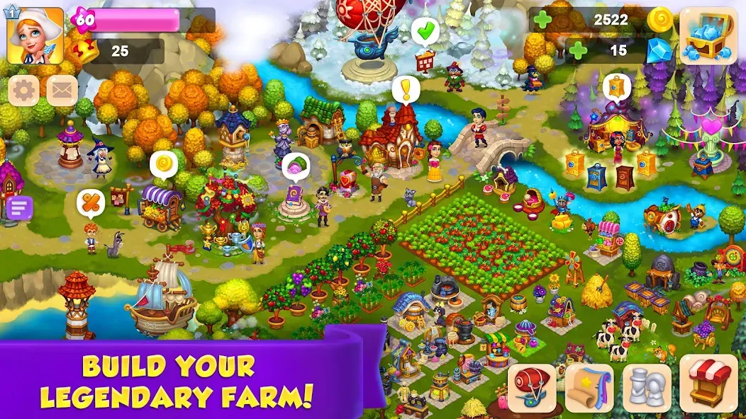 Royal Farm (Ройал Фарм) [MOD: Все открыто] - Скриншот 1
