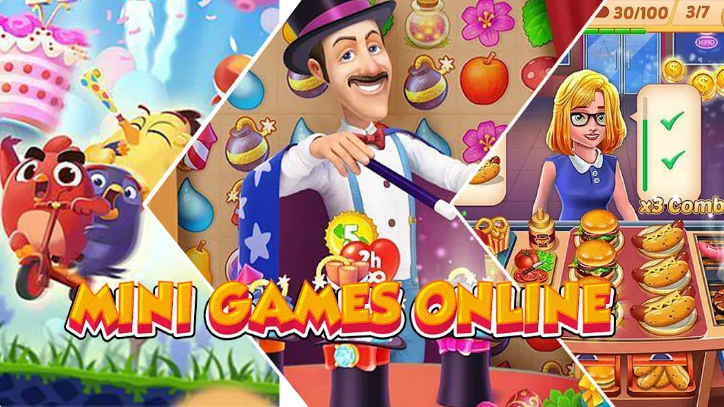 Mini Games Online (Миниигры онлайн) [MOD: Все открыто] - Скриншот 1