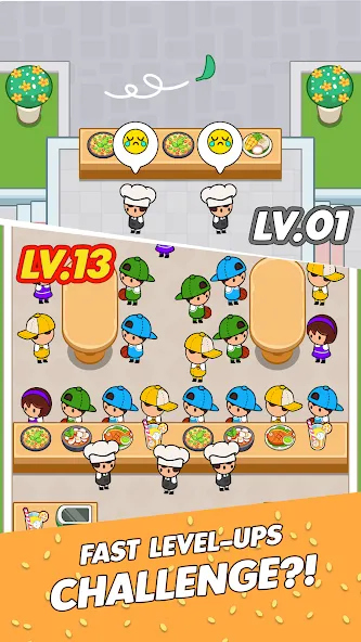 Food Fever: Restaurant Tycoon (Фуд Фивер) [MOD: Много монет/Энергии] - Скриншот 1