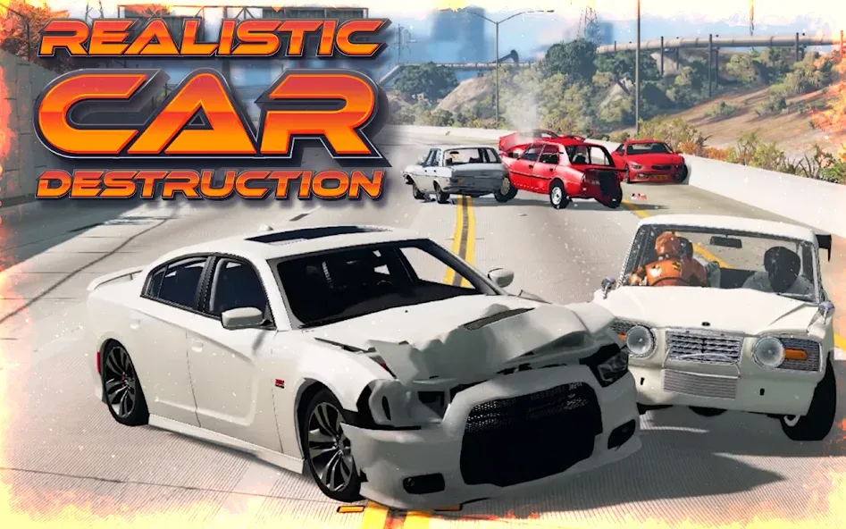 Highway Crash Car Race [MOD: Premium/Unlocked] - Скриншот 1
