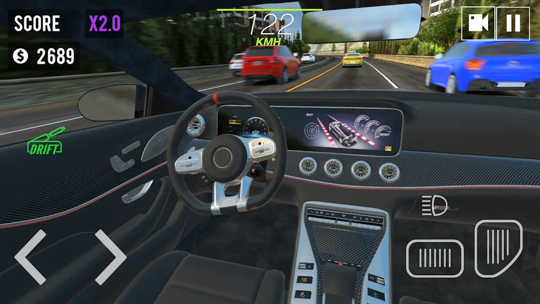 Racing in Car 2021 (Гонки на машинах 2021) [MOD: Premium/Unlocked] - Скриншот 4