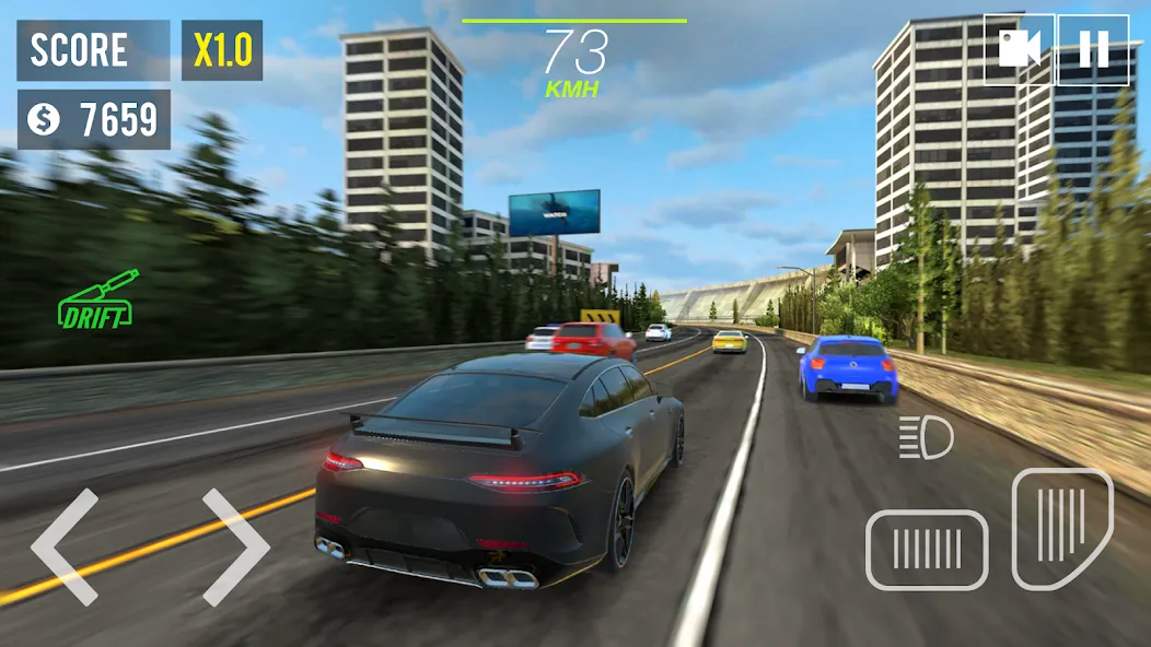 Racing in Car 2021 (Гонки на машинах 2021) [MOD: Premium/Unlocked] - Скриншот 5