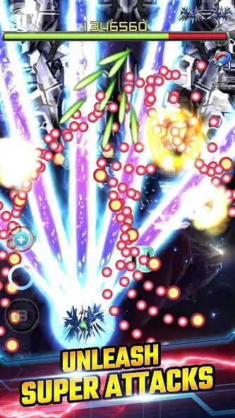 Lightning Fighter 2: Space War (Лайтнинг Файтер 2) [MOD: Все открыто] - Скриншот 3