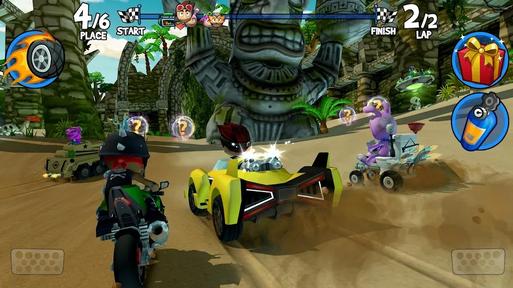 Beach Buggy Racing 2 (Бич Багги Рейсинг 2) [MOD: Все разблокировано] - Скриншот 1