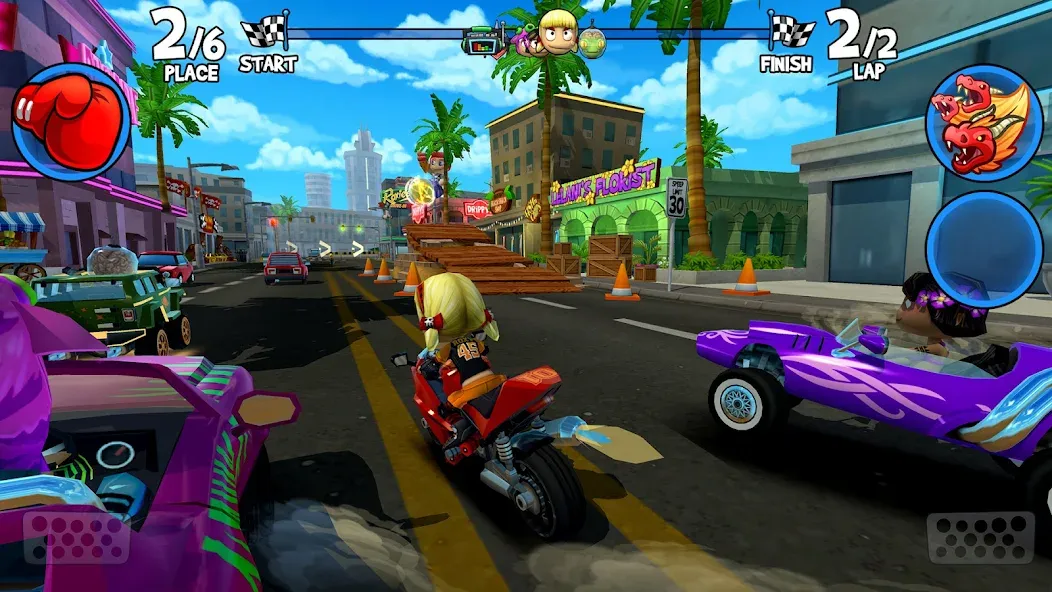 Beach Buggy Racing 2 (Бич Багги Рейсинг 2) [MOD: Все разблокировано] - Скриншот 2