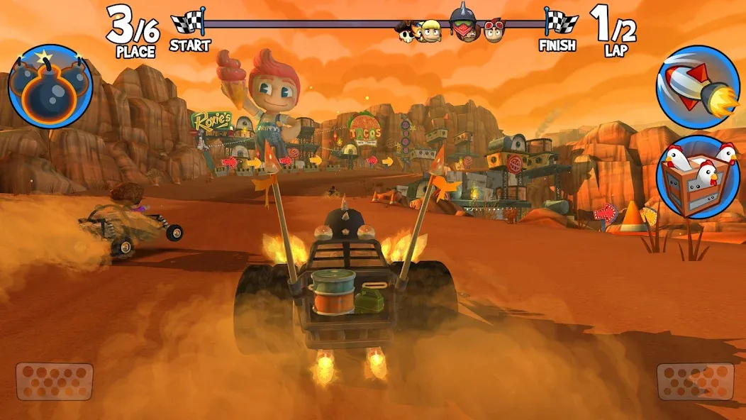Beach Buggy Racing 2 (Бич Багги Рейсинг 2) [MOD: Все разблокировано] - Скриншот 3