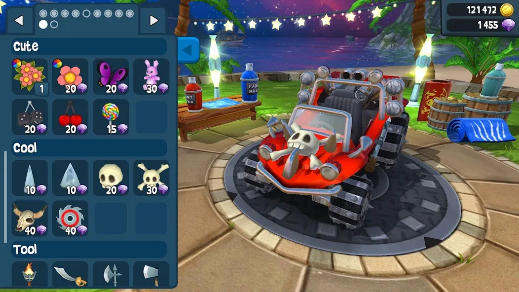 Beach Buggy Racing 2 (Бич Багги Рейсинг 2) [MOD: Все разблокировано] - Скриншот 4