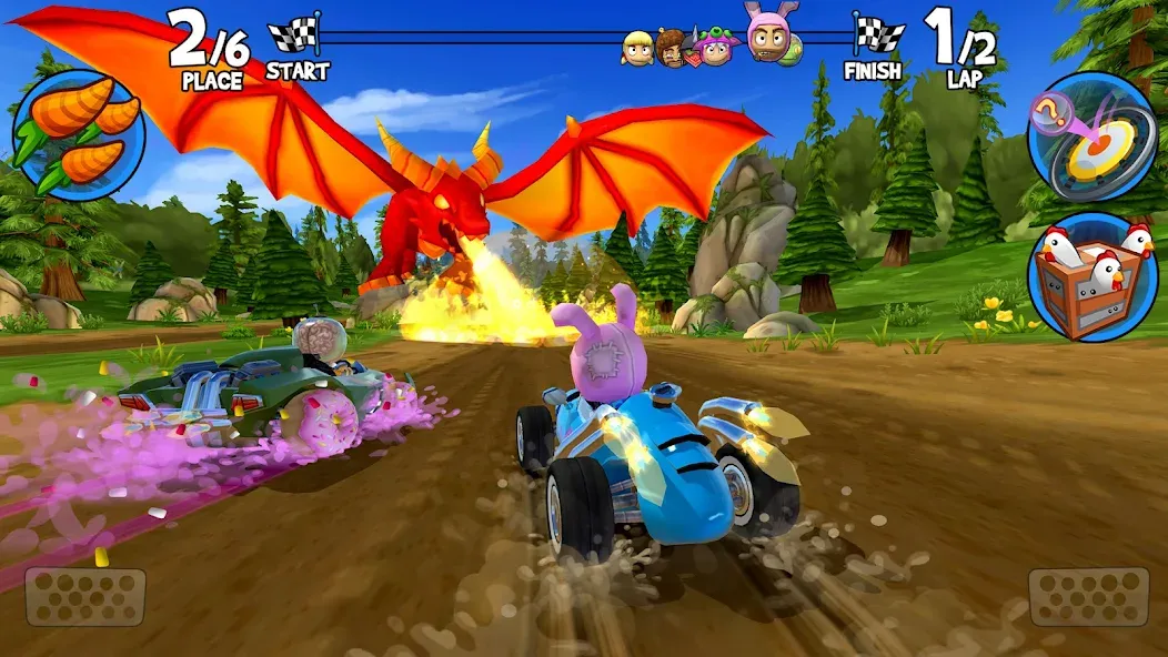 Beach Buggy Racing 2 (Бич Багги Рейсинг 2) [MOD: Все разблокировано] - Скриншот 5